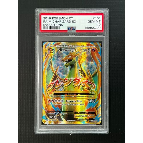 Discover our range of PSA10 Charizard EX - 101/108 - Evolutions